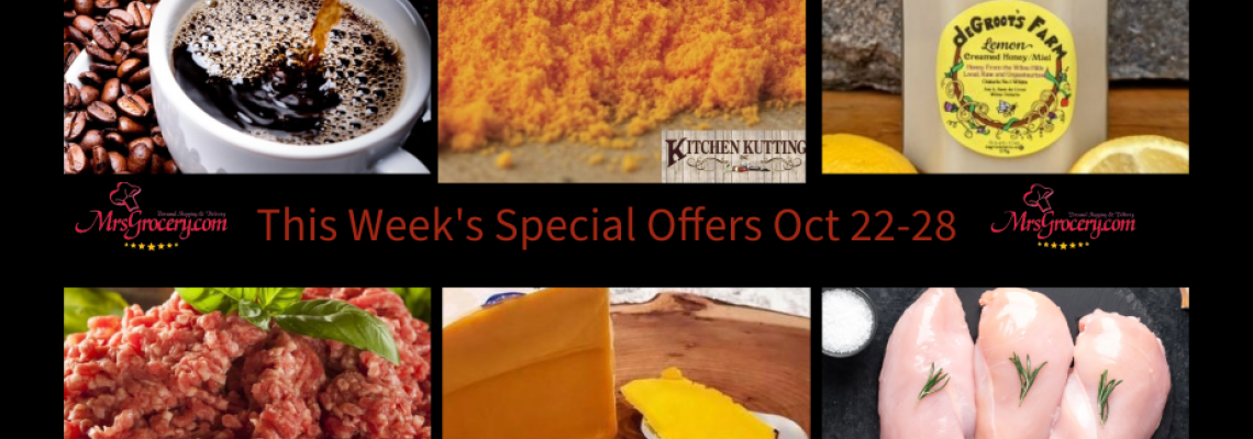 Weekly Special Offers for Local Delivery & Shipping Weekly Special Offers for Local Delivery & Shipping